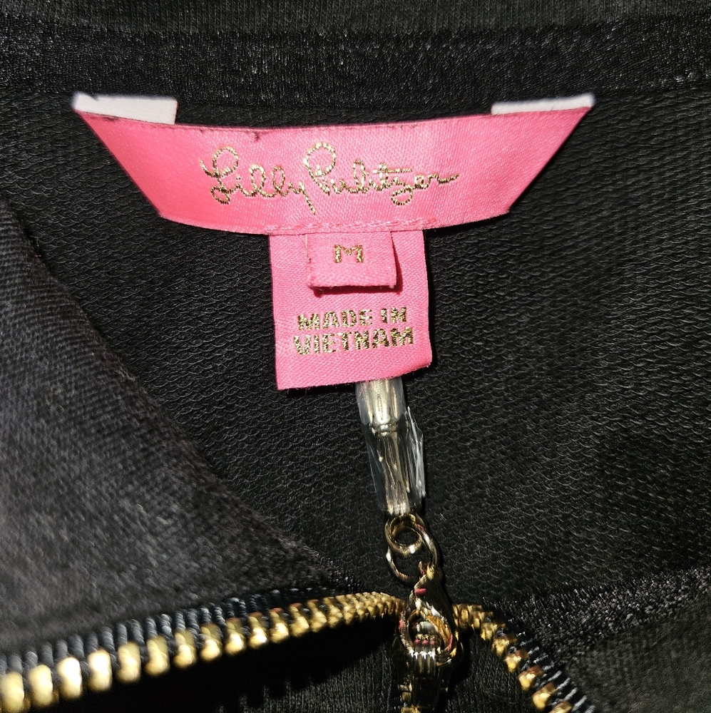 Lilly Pulitzer Black Skipper Solid Long Sleeve La… - image 5